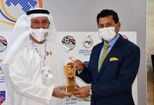 Photo of وزير الرياضة ونظيره النيجيري ورئيس الإتحاد العربي لكرة القدم يشهدون مباراة منتخبي المغرب والسعودية بكأس العرب
