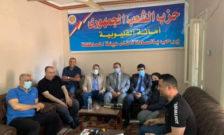 Photo of  الشعب الجمهورى بالقليوبية يعقد اجتماعا للانتشار بالقرى والمراكز