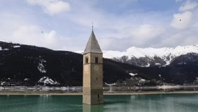 Photo of قرية إيطالية تظهر بعد 71 عاماً من اختفائها تحت الماء
