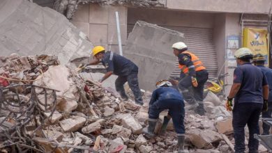 Photo of انتشال جثة رابعة من تحت أنقاض عقار الإسكندرية المنهار