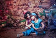 Photo of طفلة تعيش يوم فى الكارتون المفضل لها بفوتوسيشن مميز