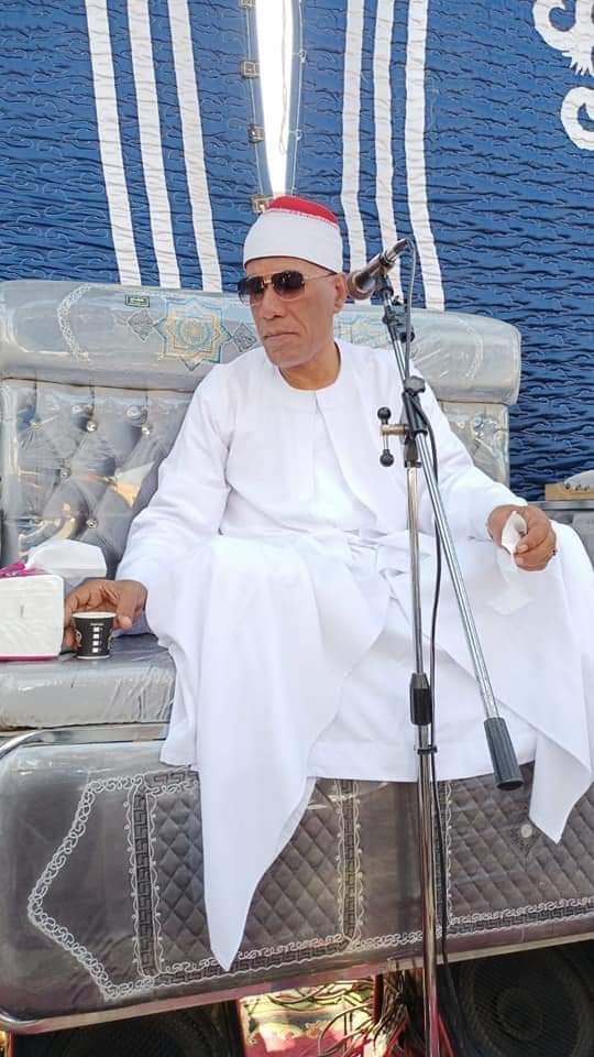 الطاروطي يحي عزاء إمام مسجد السيدة زينب بقراءة القرآن بقرية دملو مركز بنها