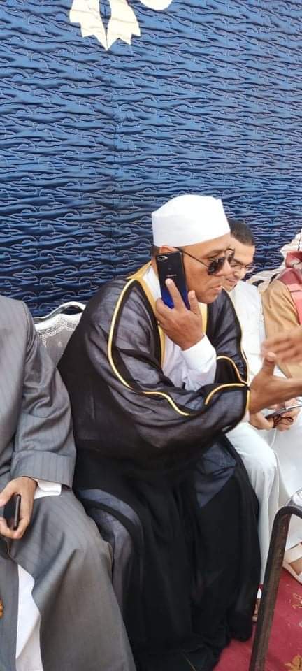الطاروطي يحي عزاء إمام مسجد السيدة زينب بقراءة القرآن بقرية دملو مركز بنها
