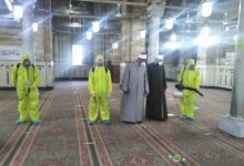 Photo of بالصور.. استمرار حملات النظافة والتعقيم للمساجد استعداداً لصلاة عيد الأضحى المبارك