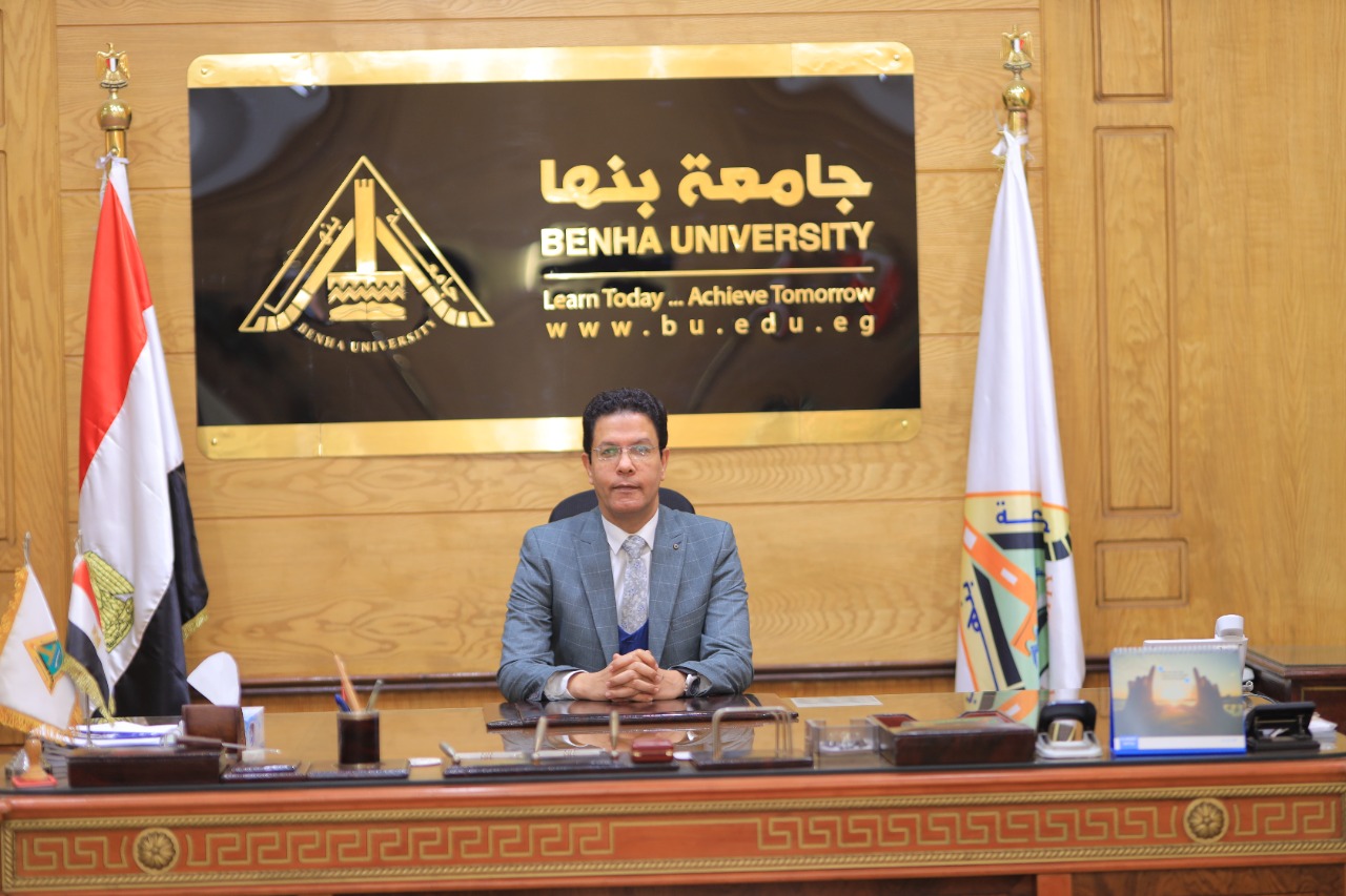 الجيزاوي يستعرض منظومة الشكاوى الحكومية الموحدة بجامعة بنها خلال النصف الأول من 2021