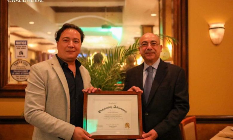 Photo of مؤسسة السعادة للإغاثة الإنسانية تكرم مندوب مصر الدائم بالأمم المتحدة