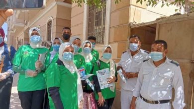 Photo of تنمية البيئة وخدمة المجتمع تطلق “مبادرة التوعية والتثقيف البيئي” في شوارع بنها .. (صور)