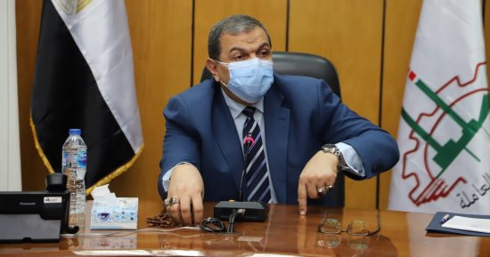 وزير "القوى العاملة" التفتيش على 94687 منشأة لمتابعة إجراءات كورونا الاحترازية