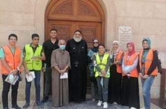 Photo of صندوق مكافحة الإدمان يزور كنيسة السيدة العذراء وجمعية المحبة بشبلنجة