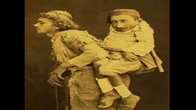 Photo of صورة حقيقية لرجلين من دمشق التقطت عام 1889م