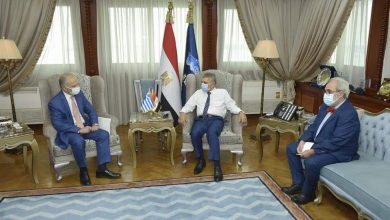 Photo of الفريق أسامة ربيع يلتقي السفير اليوناني لبحث سبل التعاون المشترك