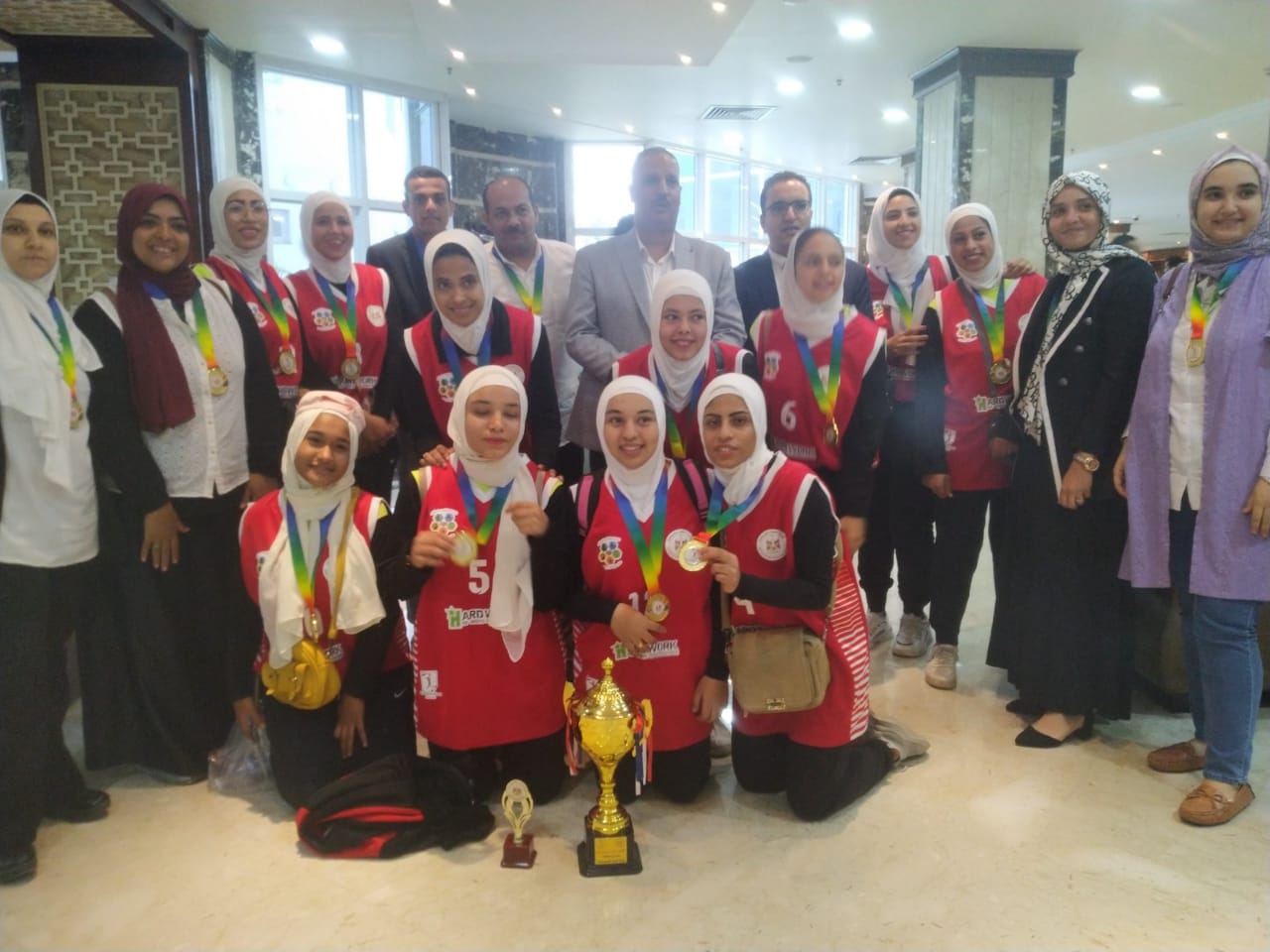 فوز منتخب القليوبية لكرة السلة للصم وضعاف السمع بنات بالمركز الاول على الجمهورية