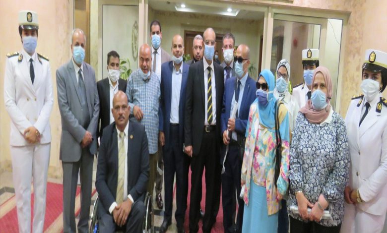 Photo of الداخلية تشارك فى احتفالات اليوم العالمي للمكفوفين والعصا البيضاء