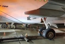 Photo of انفجار إطارات جهاز الهبوط الخلفي لطائرة متجهة من الغردقة إلى رومانيا