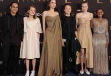Photo of أنجلينا جولي برفقة أبنائها في العرض الخاص لفيلم “Eternals”