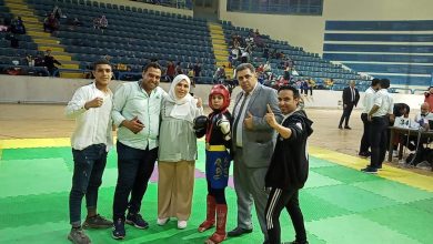 Photo of أسرة التحرير تهنئ سلمى رأفت لفوزها في بطولة الجمهورية للعبة الكيك بوكسينج