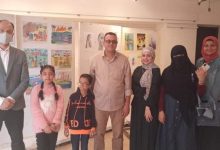 Photo of مدير قصر ثقافة بنها يفتتح معرض الفنان بوجي الأشرم
