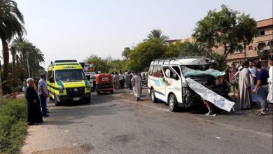 Photo of مصرع شخصان وإصابة 7 آخرون في حادث تصادم بشبرا