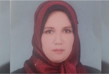 Photo of بالصور .. معلمة ببنها تصنع نتائج 2022 بشكل ابداعى بإستخدام قشور البيض