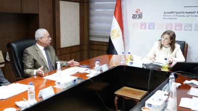 Photo of وزيرة التخطيط تبحث مع محافظ السويس توطين أهداف التنمية المستدامة