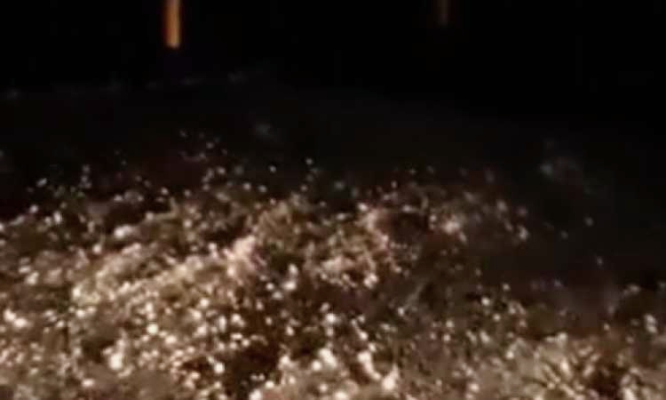 تشهد مدينة شرم الشيخ، بمحافظة جنوب سيناء، مساء اليوم، سقوط ثلوج وأمطار غزيرة فى ظل إعلان الهيئة العامة للأرصاد الجوية، استمرار الخلايا الرعدية فوق المدينة. ونشرت الهيئة العامة للأرصاد الجوية فيديو عبر صفحتها على موقع التواصل الاجتماعى "فيسبوك"، يوثق تساقط الثلوج بغزارة على المدينة. وكانت ان حذرت الأرصاد الجوية من استمرار تأثير الخلايا الرعدية بقوة على سيناء والمدن المطلة على خليج السويس ومحافظة البحر الأحمر، مع استمرار سقوط الأمطار الغزيرة المصحوبة بالبرد، وتشكل السيول على سيناء ومحافظة البحر الأحمر. كما حذرت إدارة مرور جنوب سيناء المواطنين من السفر لحين انتهاء موجة الطقس السيئ، فيما أكد اللواء خالد فودة، محافظ جنوب سيناء، أن مركز الشبكة الوطنية للطوارئ يقوم بإدارة الأزمة، حيث يتواجد اللواء أيمن الشريف، السكرتير العام للمحافظة، على رأس إدارة الأزمات، ويتابع الموقف فى كل المدن أولا بأول.