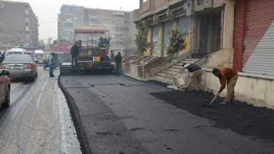 Photo of محافظ القليوبية يتفقد أعمال الرصف بشارع الخدمة الاجتماعية بمدينة بنها وشارع مستشفى الخانكة المركزي