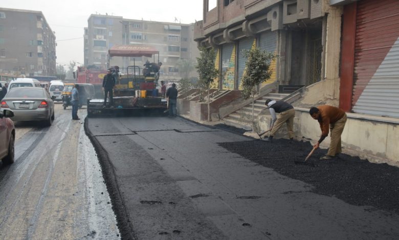Photo of محافظ القليوبية يتفقد أعمال الرصف بشارع الخدمة الاجتماعية بمدينة بنها وشارع مستشفى الخانكة المركزي