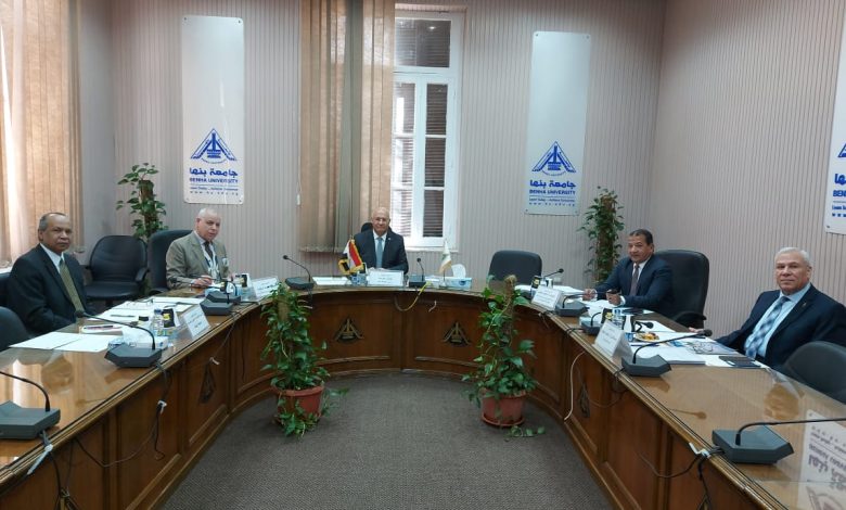 Photo of رئيس جامعة بنها يترأس لجنة اختيار عميد كلية الحقوق