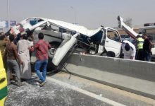 Photo of وقوع حادث سير على طريق شبرا بنها الحر