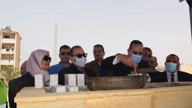 Photo of “محافظ ” سيناء يضع حجر الاساس لاسكان الريسة