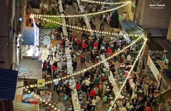 Photo of لمه رمضان .. اكبر مائدةافطار تتسع ل 5000 شخص بقليوب