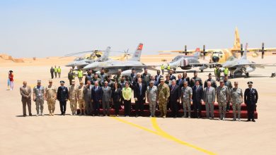 Photo of القوات الجوية تحتفل بمرور “40” عاماً على هبوط أول طائرة ” F16 ” بمصر