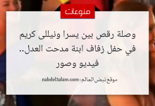 Photo of شاهد| وصلة رقص بين يسرا ونيللى كريم في حفل زفاف ابنة مدحت العدل
