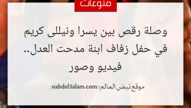 Photo of شاهد| وصلة رقص بين يسرا ونيللى كريم في حفل زفاف ابنة مدحت العدل