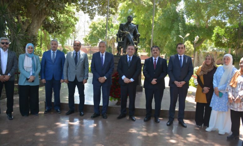 Photo of تخليدا لذكرى الزعيم حيدر علييف.. الهجان يستقبل سفير أذربيجان بالقاهرة