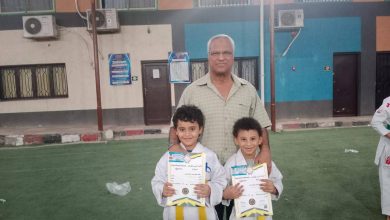Photo of شقيقان يحصلان على بطولة القليوبية للكاراتية في الكاتا