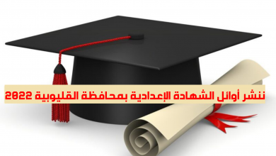Photo of ننشر اوائل الشهادة الإعدادية بمحافظة القليوبية