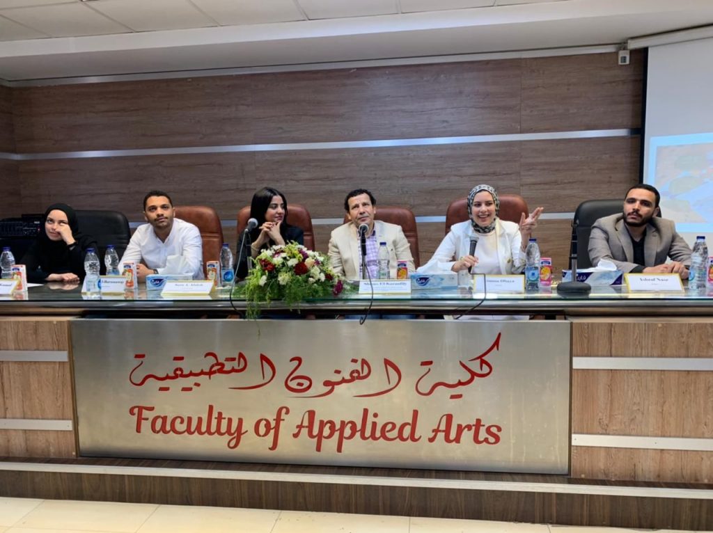 إطلاق أول منتدى للخريجين بكلية الفنون التطبيقية بجامعة بنها