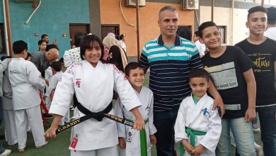 Photo of ساندى الأولى على القليوبية فى الكاتا والكومتيه ببطولة ستاد القاهرة