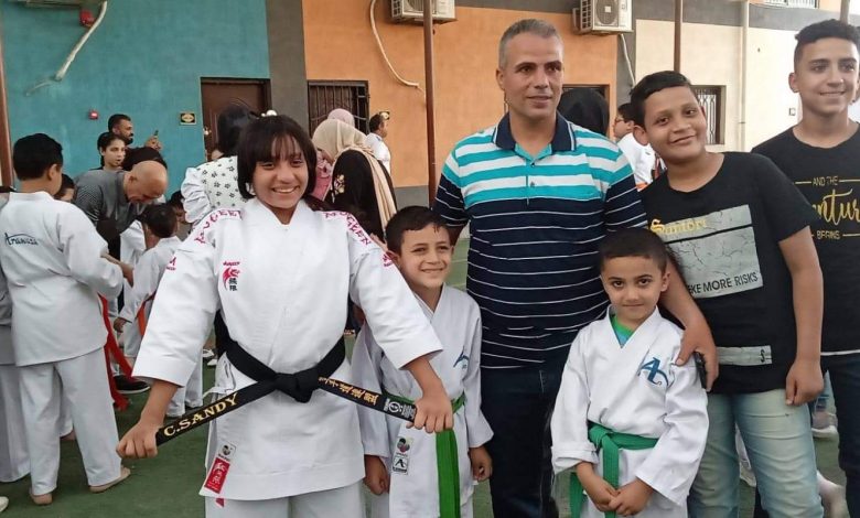 Photo of ساندى الأولى على القليوبية فى الكاتا والكومتيه ببطولة ستاد القاهرة