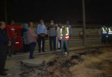 Photo of بدء أعمال معالجة الهبوط الأرضي الواقع بطريق الرياح التوفيقي