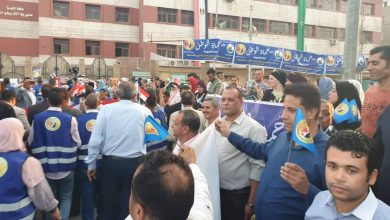 Photo of عقب إفتتاح المقر الجديد.. حماة الوطن يحتفل بالعيد القومي للقليوبية بمسيرة حاشدة تجوب شوارع العاصمة