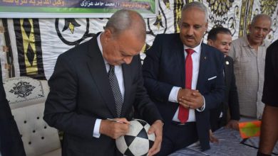 Photo of محافظ القليوبية يشهد فعاليات الحفل الختامي والمباراة النهائية لدوري القليوبية لكرة القدم لمراكز شباب القرى