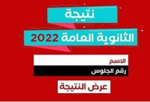 Photo of رابط واتساب.. نتيجة الثانوية العامة 2022 بالاسم ورقم الجلوس