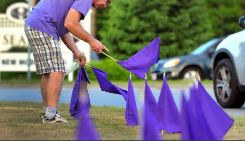 يوجد في العالم حوالي 196 دولة، ليس في أيٍّ منهم لون بنفسجي بالرغم من أنه لون جميل ومحبوب، فما السبب !؟ حتى عام 1800م كان اللون البنفسجي نادراً وغالياً جداً لدرجة أنه كان أغلى من الذهب، وعلى مرّ العصور كان هذا اللون دائماً مرتبطاً بالثراء والقوة ولا يلبسه سوى طبقة معينة من الشعب، لدرجة أن الملكة إليزابيث حرّمت على الشعب ارتدائه بإستثناء أُسرتها المالكة. سبب تميُّز اللون البنفسجي هو أنه كان نادراً جداً والصبغة المستخدمة في إنتاجه كانت غالية جداً، فتلك الصبغة كانت تأتي من تجّار في مدينة "صور" (جنوب لبنان) منذ عهد الفينيقيين، وكانوا يستخرجون تلك الصبغة من قواقع بحرية صغيرة وغير موجودة في أي مكان آخر في العالم، كما أن استخراجها كان صعباً جداً ويحتاج مجهوداً كبيراً لدرجة أنهم كانوا يحتاجون أكتر من 10000 قوقعة ليستخرجوا جرام واحد فقط من الصبغة، وطبعاً لم يقدر على تكاليف هذه الصبغة سوى الحكام، لذلك فاللون البنفسجي كان مرتبطاً بطبقات حكام مصر وروما وبلاد فارس . كانت الصبغة غالية حتى على بعض الحكام لدرجة إن الإمبراطور الروماني "أوريليان" لم يسمح لزوجته بشراء ملابس بنفسجية، لأن الصبغة كانت تُكلّف 3 أضعاف وزنها ذهب، وطبعاً لم تكن ولا دولة قادرةً على تحمل تكاليف استخدام اللون البنفسجي في علمها. أصبح البنفسجي مـتاحاً لعامة الناس منذ عام 1856 فقط حين قام الكيميائي "ويليام هنري بيركين" ذو ال18 عام وأثناء محاولته صنع علاجٍ للملاريا وبالصدفة صنع مُركّباً بنفسجياً ولاحظ إنه يمكن استخدامه في صباغة القُماش باللون البنفسجي، وأخد براءة اختراع عليه وبدأ بتصنيعه على نطاق واسع وأصبح فاحش الثراء بسبب هذه الصُدفة! منذ ذلك الوقت أصبح اللون البنفسجي متاحاً لكل الناس وتلاشت قيمته أما أعلام الدول فمعظمها لم تتغير منذ ذلك الوقت .