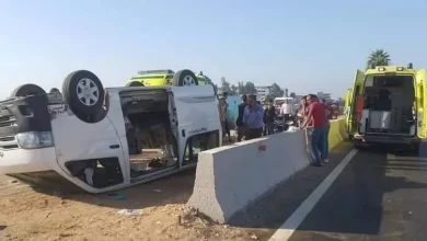 Photo of مصرع 11 من أسرة واحدة في حادث سير مروع في دلتا النيل
