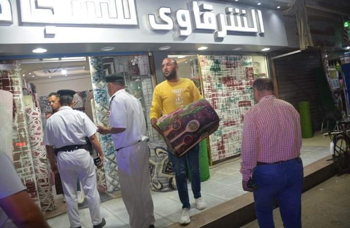 Photo of القليوبية تشن حملة مكبرة لإزالة الإشغالات والتعديات علي أرصفة الطرق العامة ومتابعة تطبيق قرار المواعيد الشتوية بمدن بنها وكفر شكر