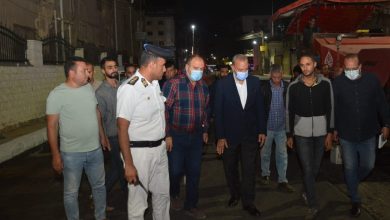 Photo of محافظ القليوبية يتفقد ليلاً أعمال الرصف النهائية لشارع المرور والشارع خلف شرطة النجدة بمدينة بنها