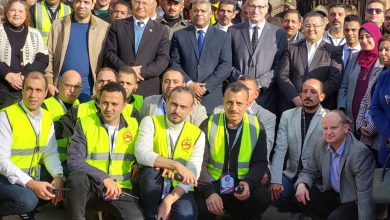 Photo of محافظ القليوبية ورئيس جامعة بنها يشهدان نموذج تجربة إخلاء المستشفى الجامعى