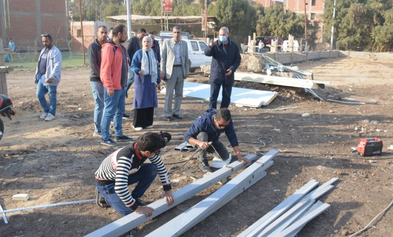 Photo of ضمن مبادرة حياة كريمة.. محافظ القليوبية يتفقد أعمال إنشاءات سوق حضاري لقرية طحوريا وقرية المريج